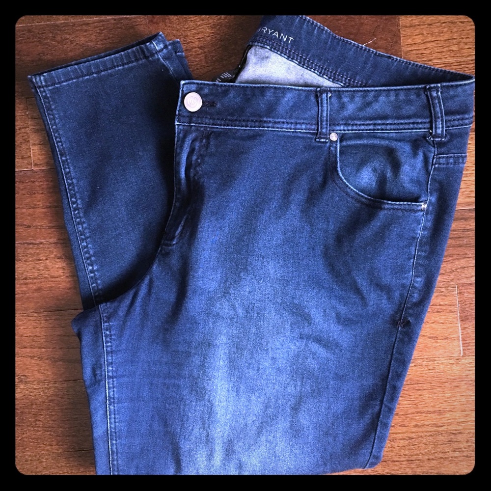 2 pairs Lane Bryant Jeans- skinny & flare
